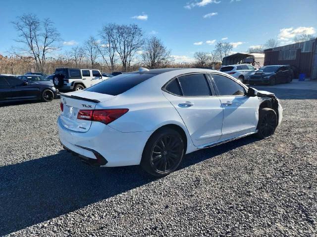 19UUB3F82LA001709 - 2020 ACURA TLX ADVANCE WHITE photo 4