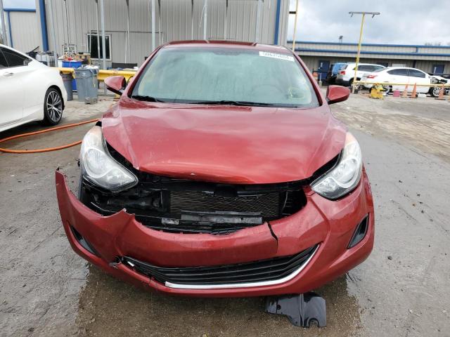 5NPDH4AE9DH184214 - 2013 HYUNDAI ELANTRA GLS BURGUNDY photo 5