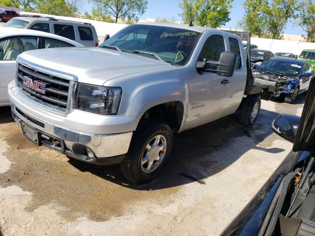 1GTR2VE37BZ193375 - 2011 GMC SIERRA K1500 SLE SILVER photo 1