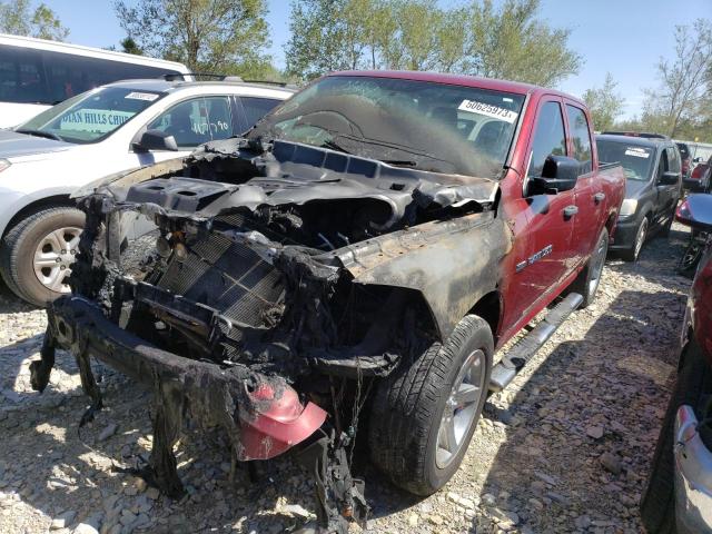 1C6RD7KT9CS343787 - 2012 DODGE RAM 1500 ST RED photo 1