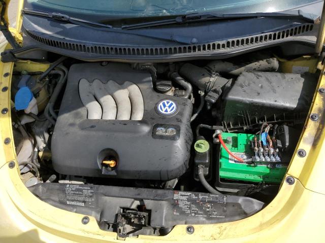 3VWBK21CX3M408995 - 2003 VOLKSWAGEN NEW BEETLE GL 黄色 照片 11