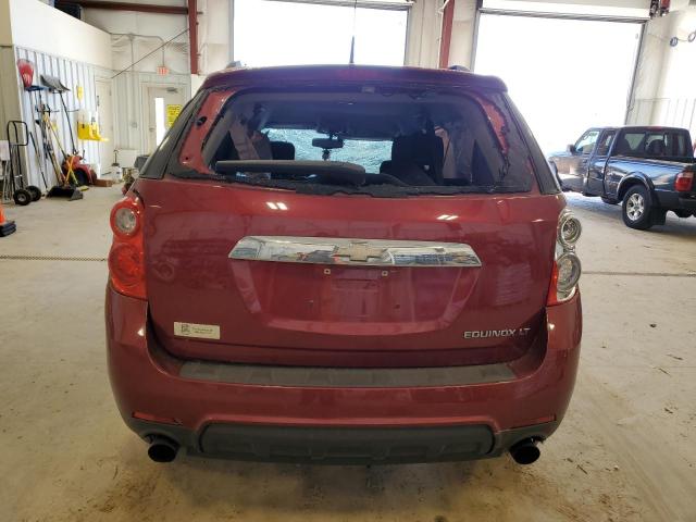 2CNFLDE5XB6409142 - 2011 CHEVROLET EQUINOX LT RED photo 6