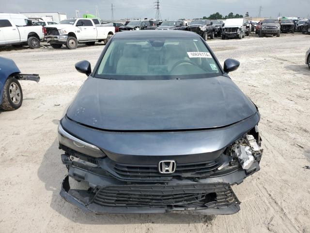 2HGFE1F78PH317845 - 2023 HONDA CIVIC EX BLUE photo 5