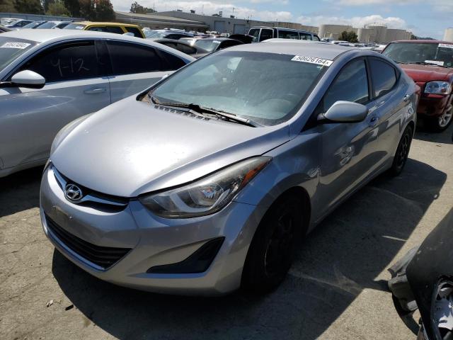 5NPDH4AE1GH715619 - 2016 HYUNDAI ELANTRA SE GRAY photo 1