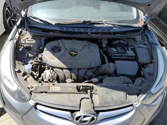 5NPDH4AE1GH715619 - 2016 HYUNDAI ELANTRA SE GRAY photo 11