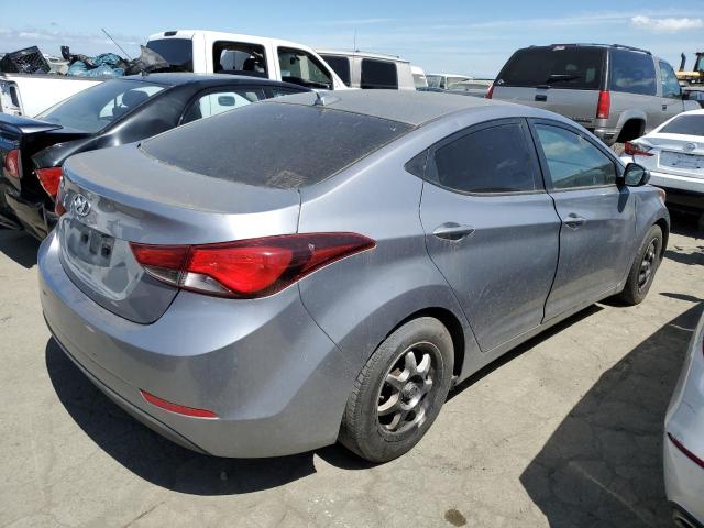 5NPDH4AE1GH715619 - 2016 HYUNDAI ELANTRA SE GRAY photo 3