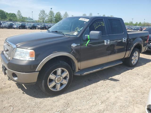 1FTPW14546KB42292 - 2006 FORD F150 SUPERCREW BROWN photo 1
