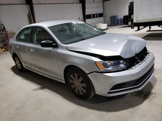 3VW2K7AJ8FM258174 - 2015 VOLKSWAGEN JETTA BASE SILVER photo 4