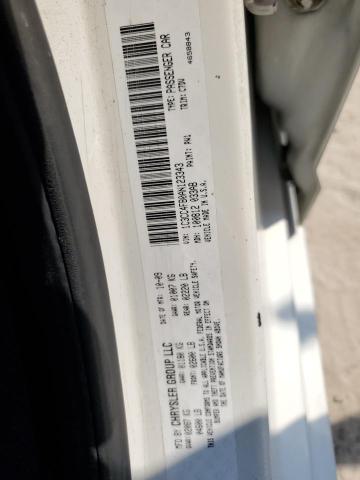 1C3CC4FB0AN123343 - 2010 CHRYSLER SEBRING TOURING WHITE photo 13