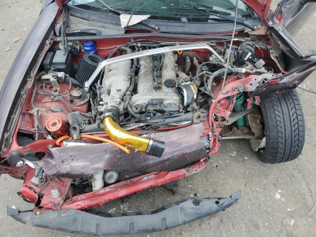 JM1NB3534Y0151021 - 2000 MAZDA MX-5 MIATA BASE BURGUNDY photo 11