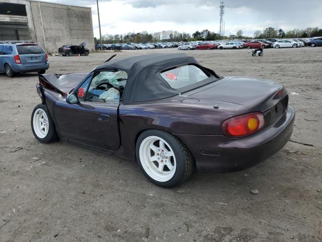 JM1NB3534Y0151021 - 2000 MAZDA MX-5 MIATA BASE BURGUNDY photo 2
