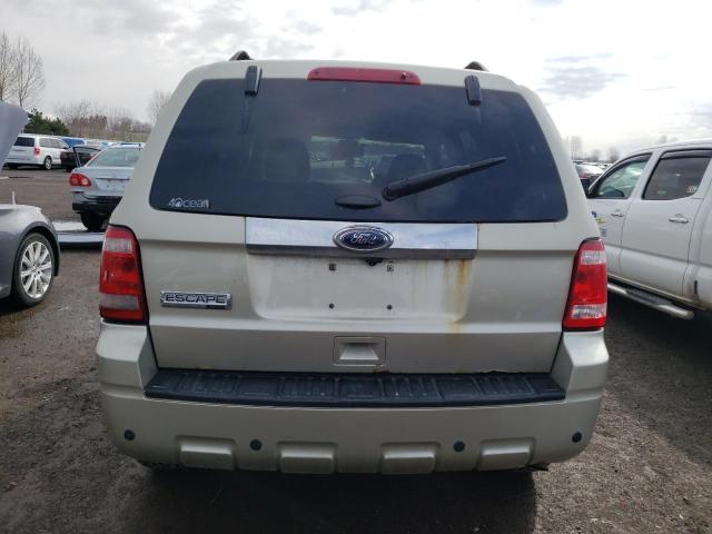 1FMCU9E75BKA64517 - 2011 FORD ESCAPE LIMITED BEIGE photo 6