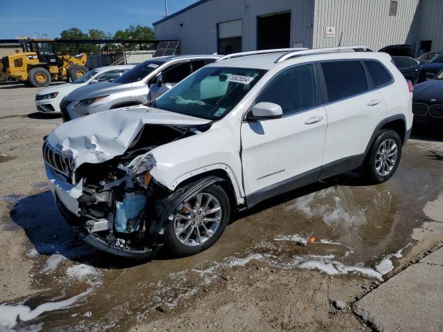 1C4PJLLB6KD395887 - 2019 JEEP CHEROKEE LATITUDE PLUS WHITE photo 1