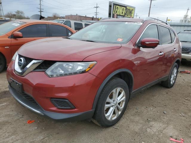 5N1AT2MV2EC777200 - 2014 NISSAN ROGUE S RED photo 1