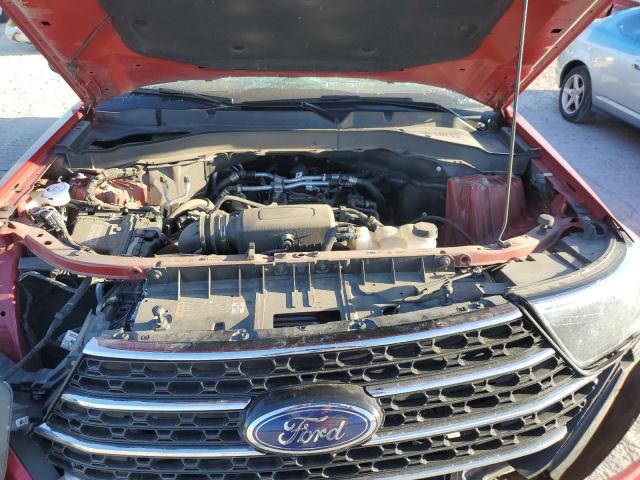 1FMSK8DHXNGC07913 - 2022 FORD EXPLORER XLT 红色 照片 12
