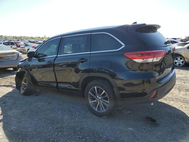 5TDJZRFH1KS563859 - 2019 TOYOTA HIGHLANDER SE BLACK photo 2