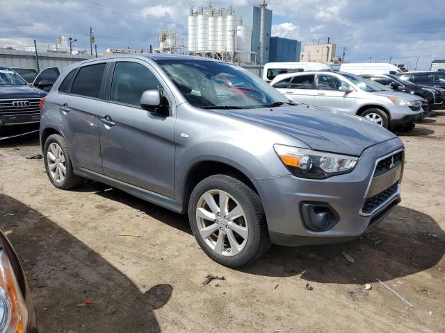 4A4AP3AU2FE022637 - 2015 MITSUBISHI OUTLANDER ES GRAY photo 4