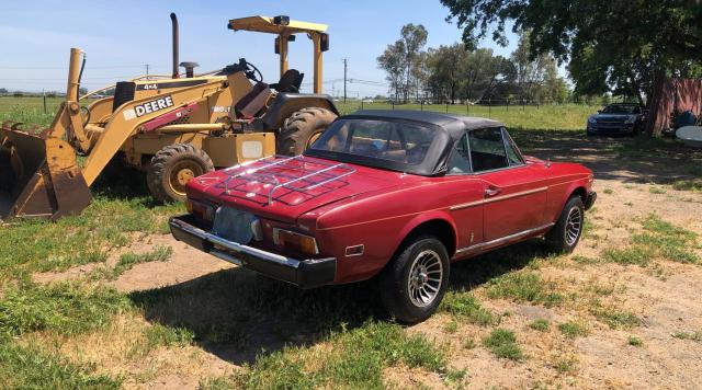 124CS10120715 - 1977 FIAT 2 DR CONV RED photo 4