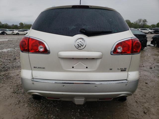 5GAKVCED2BJ373319 - 2011 BUICK ENCLAVE CXL WHITE photo 6