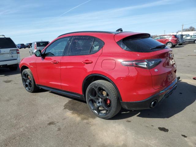 ZASPAKBN2R7D70328 - 2024 ALFA ROMEO STELVIO TI Қызыл фото 2