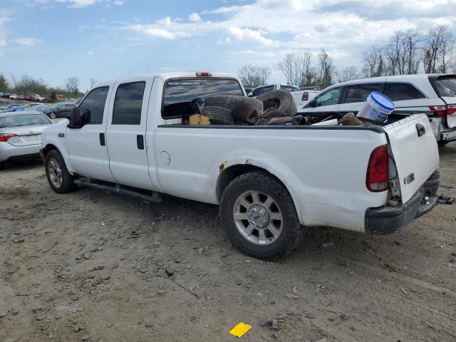 1FTNW20L64EB13714 - 2004 FORD F250 SUPER DUTY WHITE photo 2