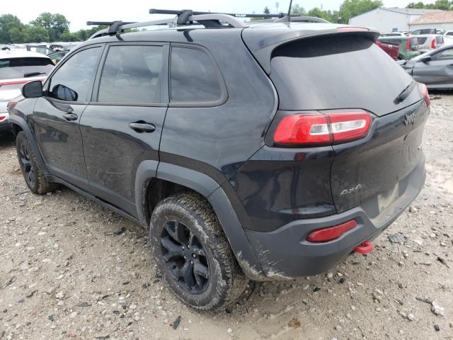 1C4PJMBB9GW335038 - 2016 JEEP CHEROKEE TRAILHAWK BLACK photo 3