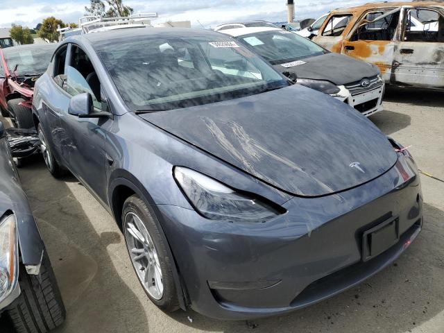 7SAYGDEE7PF742890 - 2023 TESLA MODEL Y GRAY photo 4