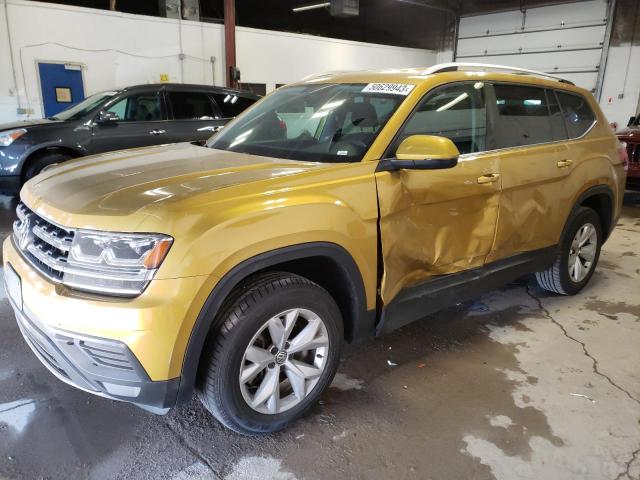 1V2AP2CA4JC527747 - 2018 VOLKSWAGEN ATLAS S GOLD photo 1