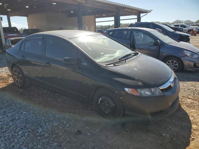 2HGFA16669H343060 - 2009 HONDA CIVIC LX-S Սև լուսանկար 4