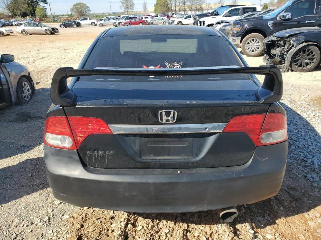 2HGFA16669H343060 - 2009 HONDA CIVIC LX-S Սև լուսանկար 6