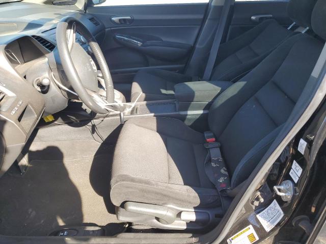 2HGFA16669H343060 - 2009 HONDA CIVIC LX-S Սև լուսանկար 7