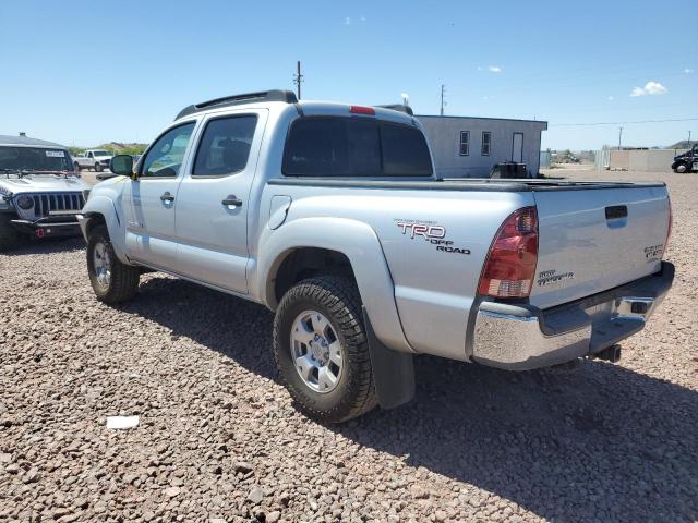 5TEJU62N87Z465267 - 2007 TOYOTA TACOMA DOUBLE CAB PRERUNNER SILVER photo 2