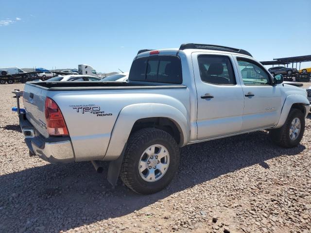 5TEJU62N87Z465267 - 2007 TOYOTA TACOMA DOUBLE CAB PRERUNNER SILVER photo 3