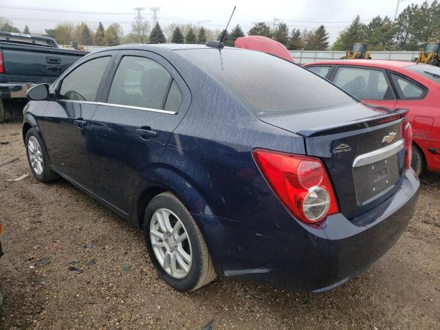 1G1JC5SH7G4123494 - 2016 CHEVROLET SONIC LT BLUE photo 2