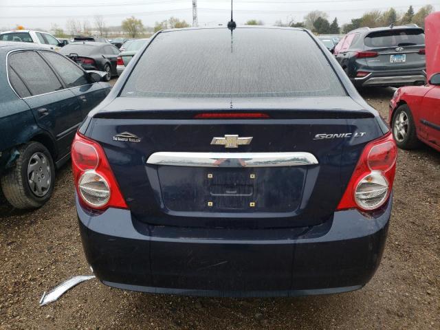 1G1JC5SH7G4123494 - 2016 CHEVROLET SONIC LT BLUE photo 6