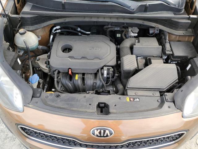 KNDPM3AC8H7235679 - 2017 KIA SPORTAGE LX BROWN photo 12