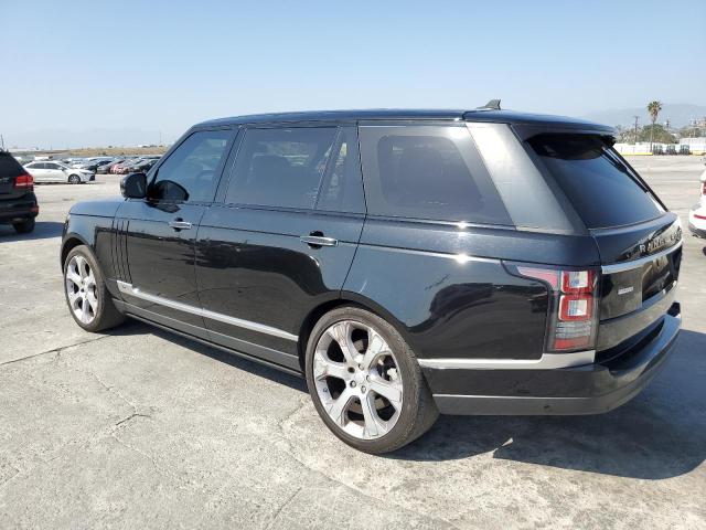 SALGV3EF0GA303212 - 2016 LAND ROVER RANGE ROVE AUTOBIOGRAPHY BLACK photo 2