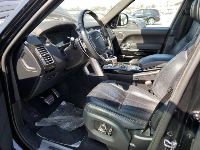 SALGV3EF0GA303212 - 2016 LAND ROVER RANGE ROVE AUTOBIOGRAPHY BLACK photo 7