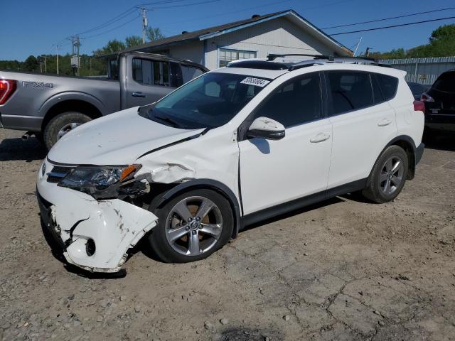 JTMWFREVXFJ035391 - 2015 TOYOTA RAV4 XLE WHITE photo 1