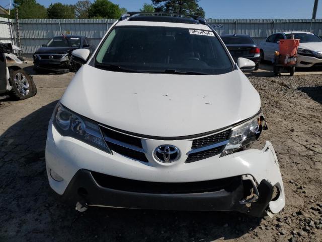 JTMWFREVXFJ035391 - 2015 TOYOTA RAV4 XLE WHITE photo 5