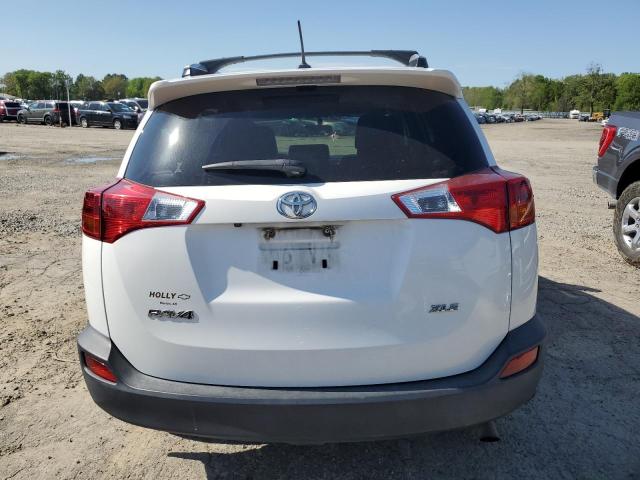 JTMWFREVXFJ035391 - 2015 TOYOTA RAV4 XLE WHITE photo 6