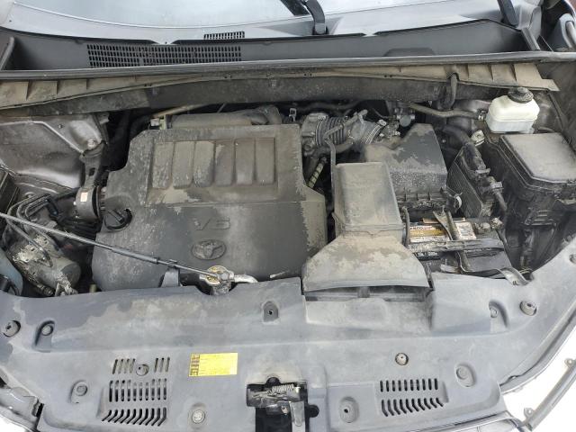 5TDKKRFH0ES020144 - 2014 TOYOTA HIGHLANDER XLE CHARCOAL photo 12