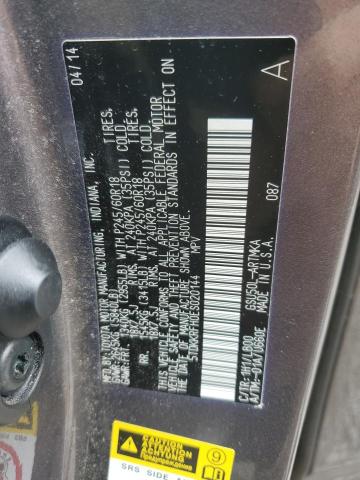 5TDKKRFH0ES020144 - 2014 TOYOTA HIGHLANDER XLE CHARCOAL photo 13
