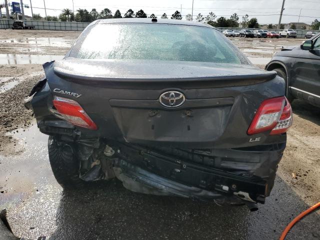 4T1BF3EK9BU726014 - 2011 TOYOTA CAMRY BASE GRAY photo 6