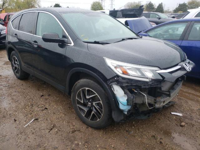 5J6RM4H42GL053182 - 2016 HONDA CR-V SE BLACK photo 4