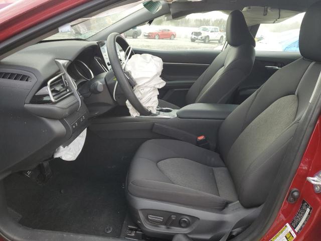 4T1C11AK6NU049313 - 2022 TOYOTA CAMRY LE RED photo 7