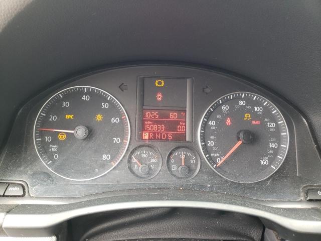 3VWEF71K57M184868 - 2007 VOLKSWAGEN JETTA WOLFSBURG 银色 照片 9