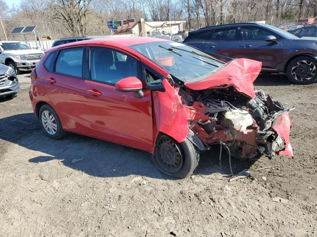 3HGGK5H55FM709729 - 2015 HONDA FIT LX 红色 照片 4