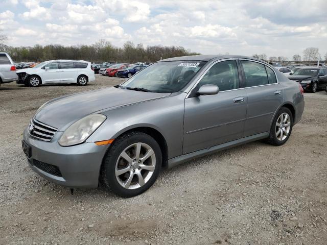 JNKCV51F75M307226 - 2005 INFINITI G35 COUPE GRAY photo 1