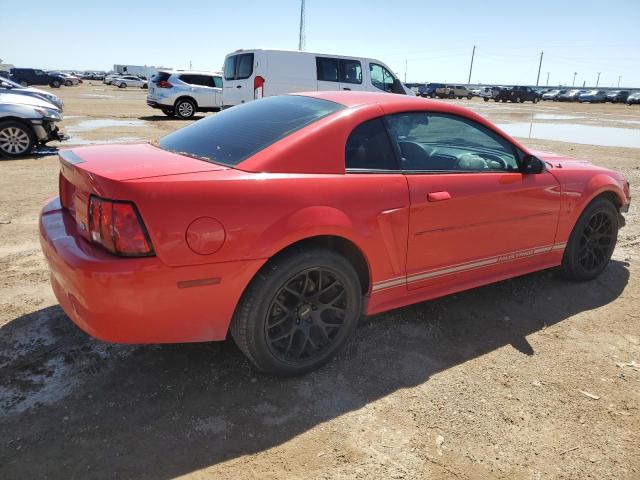 1FAFP40634F204219 - 2004 FORD MUSTANG RED photo 3